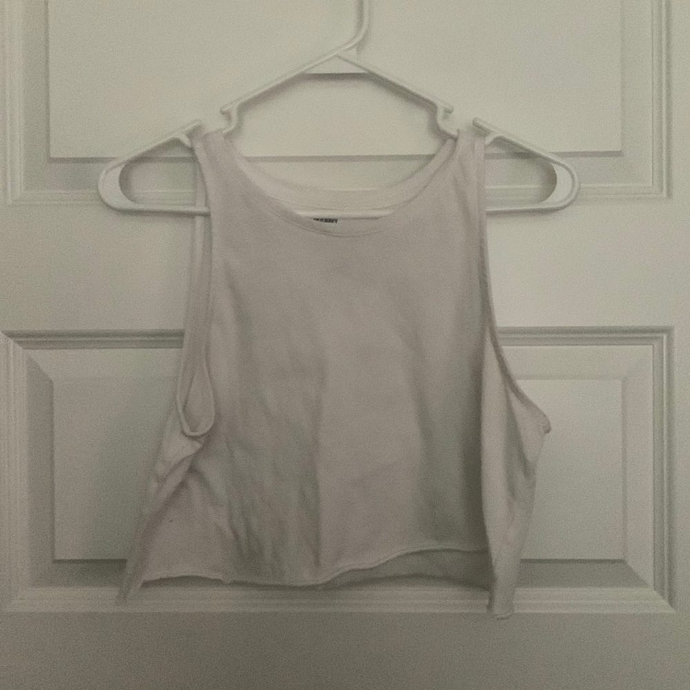 Cropped Halter Neck Tank